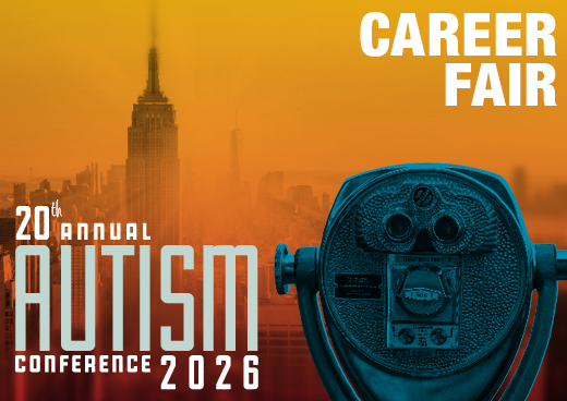 a square graphic representing 2026 Autism Conference Career Fair - Non-Exhibitor