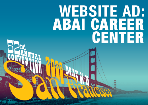 a square graphic representing 2026 Annual Convention Website Ad - ABAI Career Center