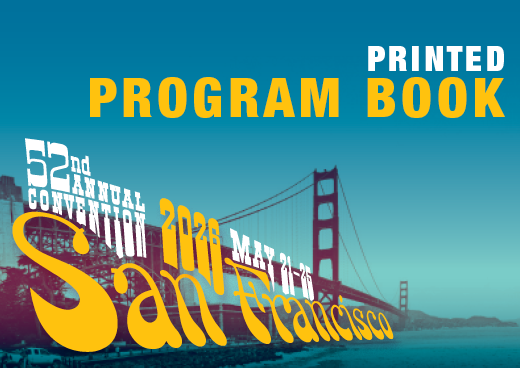a square graphic representing 2026 Annual Convention Program Book