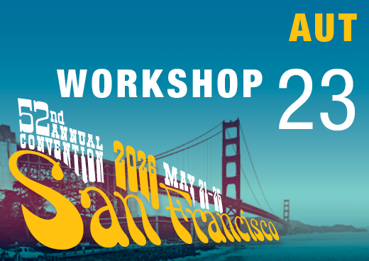 a square graphic representing Workshop 23: Enhanced Milieu Teaching: A Naturalistic Developmental Behavioral Intervention Whose Time Has Come