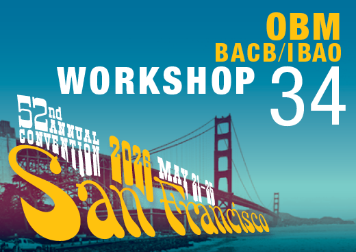 a square graphic representing Workshop 34: Preparing and Delivering Professional Presentations: A Framework for Public Speaking for Any Audience