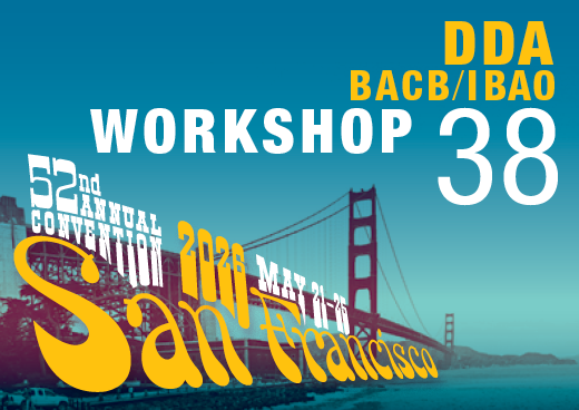 a square graphic representing Workshop 38: Establishing Ethical Fitness: Building Stronger Clinicians with Ethical Workouts