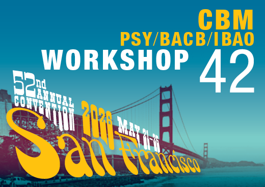 a square graphic representing Workshop 42: Parent-Mediated Feeding Interventions for Avoidant Restrictive Food Intake Disorder: Teaching Skills That Last
