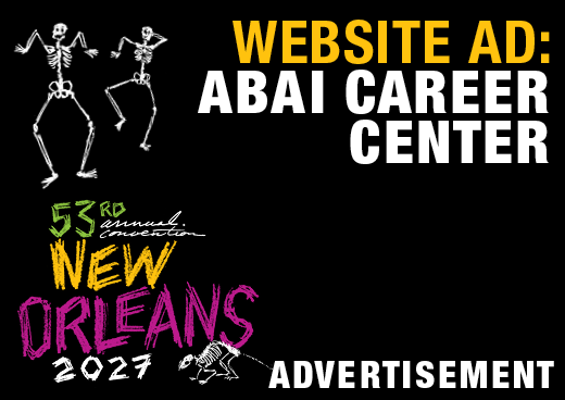 a square graphic representing 2027 Annual Convention Website Ad - ABAI Career Center