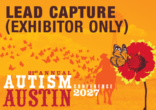 a square graphic representing 2027 Autism Conference Lead Capture (Exhibitor Only)