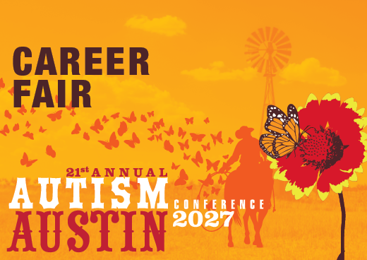 a square graphic representing 2027 Autism Conference Career Fair - Non-Exhibitor