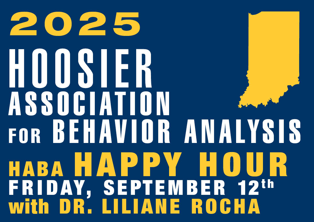 a square graphic representing 2025 Hoosier Happy Hour Friday, September 12, 2025, from 2:00-3:00 PM EST