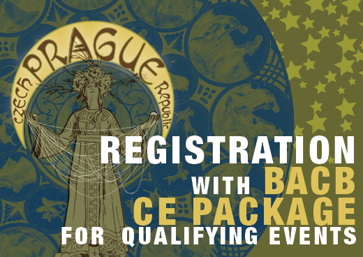 a square graphic representing 2026 International Conference BACB CE Package for Qualifying Events