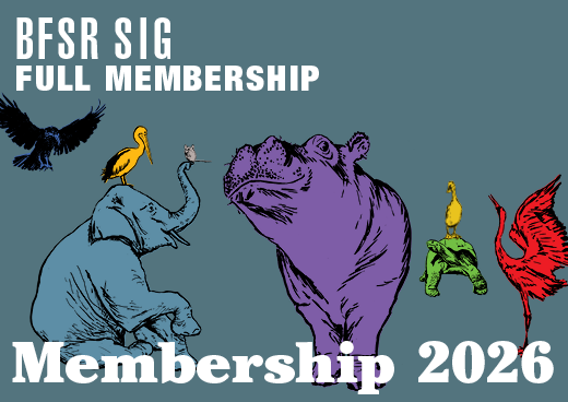 a square graphic representing 2026 BFSR SIG Full Membership [9/1/2025 - 8/31/2026]