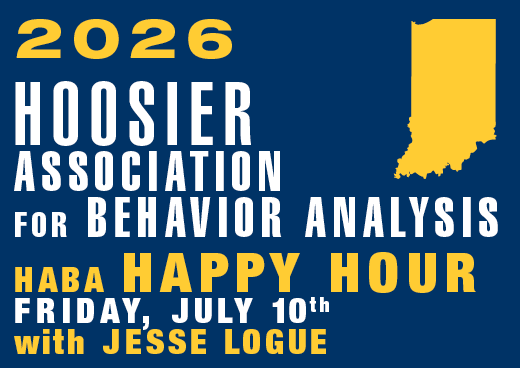 a square graphic representing Hoosier Happy Hour Friday, July 10th, 2026, from 12:00-1:00 PM EST with Dr. Jesse Logue.